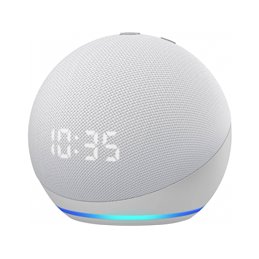 Amazon Echo Dot (4. Gen.) mit Uhr - White- B084J4KZ8J från buy2say.com! Anbefalede produkter | Elektronik online butik