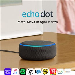 Amazon Echo Dot 3 anthrazit Intelligenter Assistant Speaker B07PHPXHQS från buy2say.com! Anbefalede produkter | Elektronik onlin