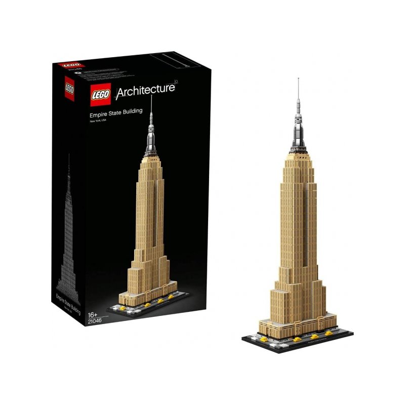 LEGO Architecture - Empire State Building, New York, USA (21046) fra buy2say.com! Anbefalede produkter | Elektronik online butik