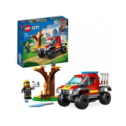 LEGO City - 4x4 Fire Truck Rescue (60393) från buy2say.com! Anbefalede produkter | Elektronik online butik