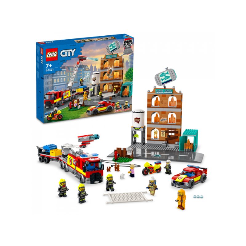 LEGO City - Fire Brigade (60321) от buy2say.com! Препоръчани продукти | Онлайн магазин за електроника LEGO City - Fire Brigade (60321) от buy2say.com! Препоръчани продукти | Онлайн магазин за електроника