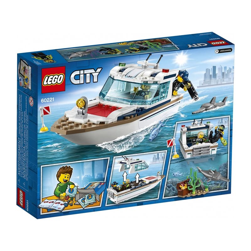 LEGO City - Diving Yacht (60221) from buy2say.com! Buy and say your opinion! Recommend the product! LEGO City - Diving Yacht (60221) from buy2say.com! Buy and say your opinion! Recommend the product!