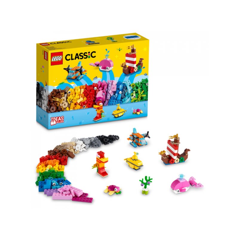 LEGO Classic - Creative Ocean Fun, 333pcs (11018) от buy2say.com! Препоръчани продукти | Онлайн магазин за електроника LEGO Classic - Creative Ocean Fun, 333pcs (11018) от buy2say.com! Препоръчани продукти | Онлайн магазин за електроника