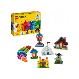 LEGO Classic - Bricks and Houses, 270pcs (11008) от buy2say.com!  Препоръчани продукти | Онлайн магазин за електроника