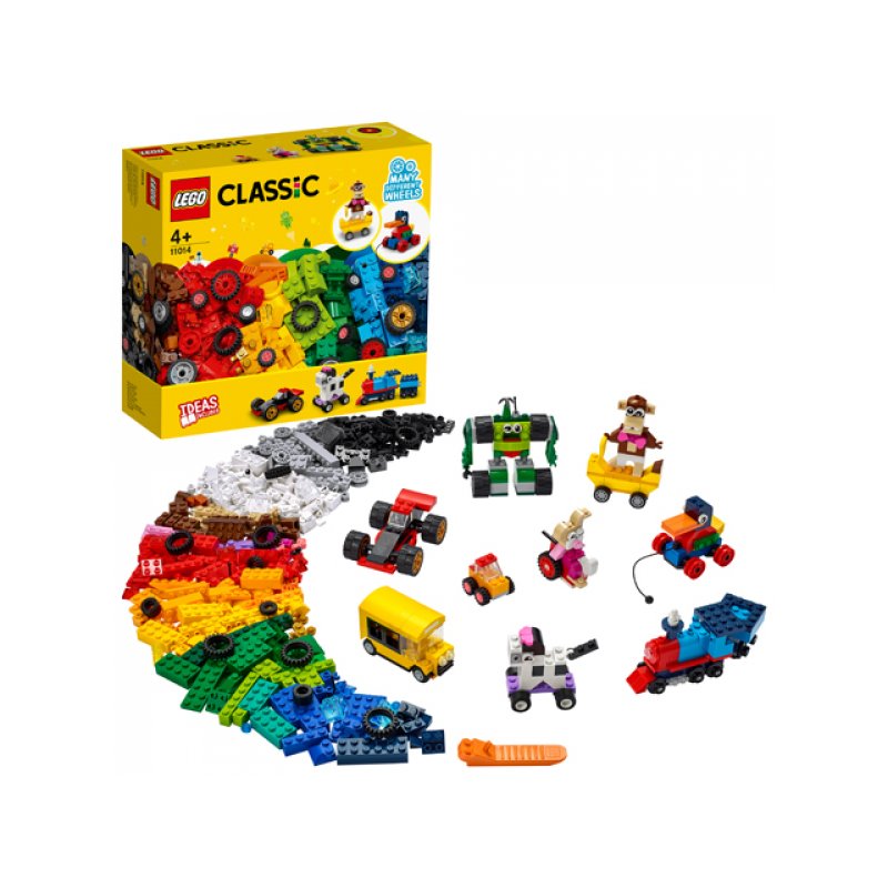 LEGO Classic - Bricks and Wheels, 653pcs (11014) от buy2say.com! Препоръчани продукти | Онлайн магазин за електроника LEGO Classic - Bricks and Wheels, 653pcs (11014) от buy2say.com! Препоръчани продукти | Онлайн магазин за електроника