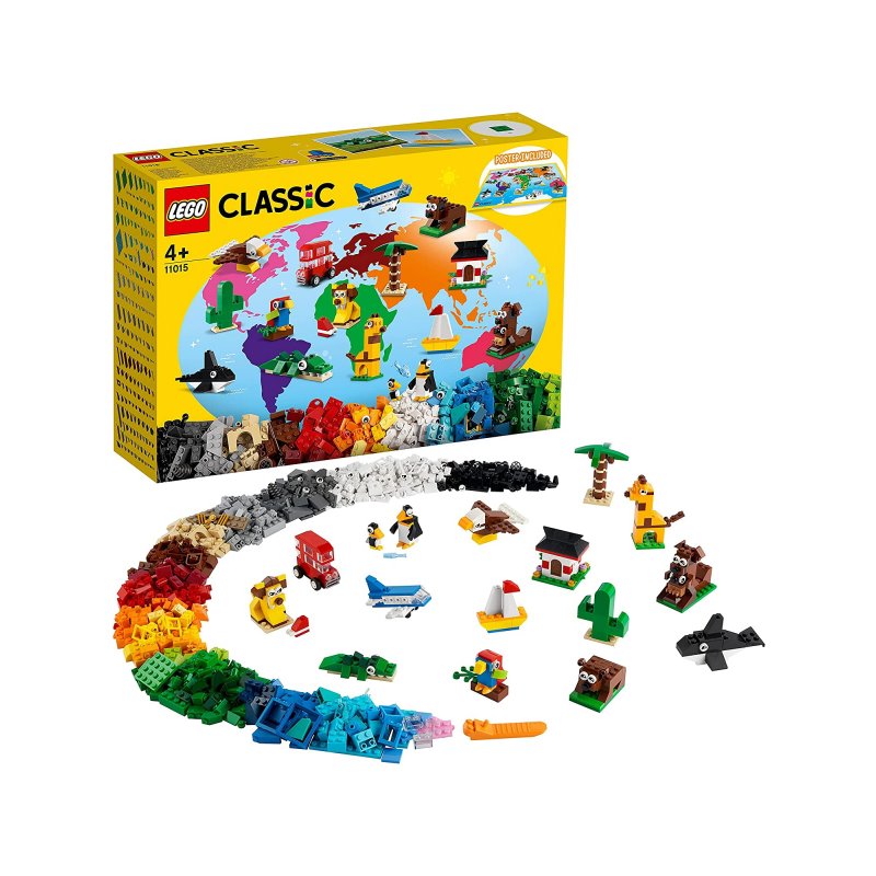 LEGO Classic - Around the World, 950pcs (11015) von buy2say.com! Empfohlene Produkte | Elektronik-Online-Shop