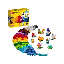 LEGO Classic - Creative Transparent Bricks, 500pcs (11013) from buy2say.com! Buy and say your opinion! Recommend the product!