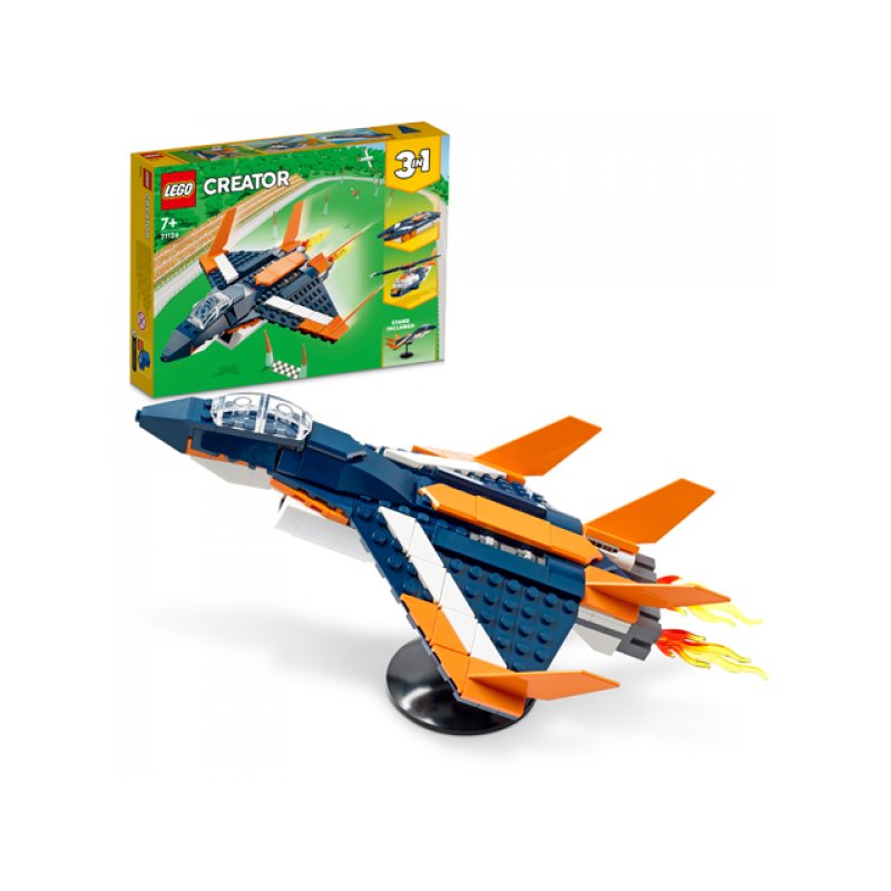LEGO Creator - Supersonic-jet 3in1 (31126) from buy2say.com! Buy and say your opinion! Recommend the product!