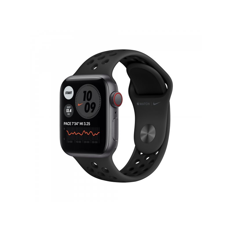 Apple Watch Nike SE Space Grey Aluminium 4G Sport Band DE MG013FD/A fra buy2say.com! Anbefalede produkter | Elektronik online bu