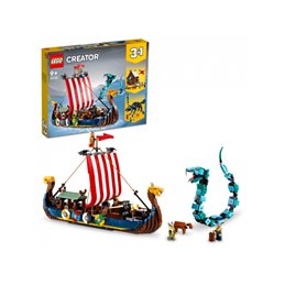 LEGO Creator - Viking Ship and the Midgard Serpent 3in1 (31132) fra buy2say.com! Anbefalede produkter | Elektronik online butik