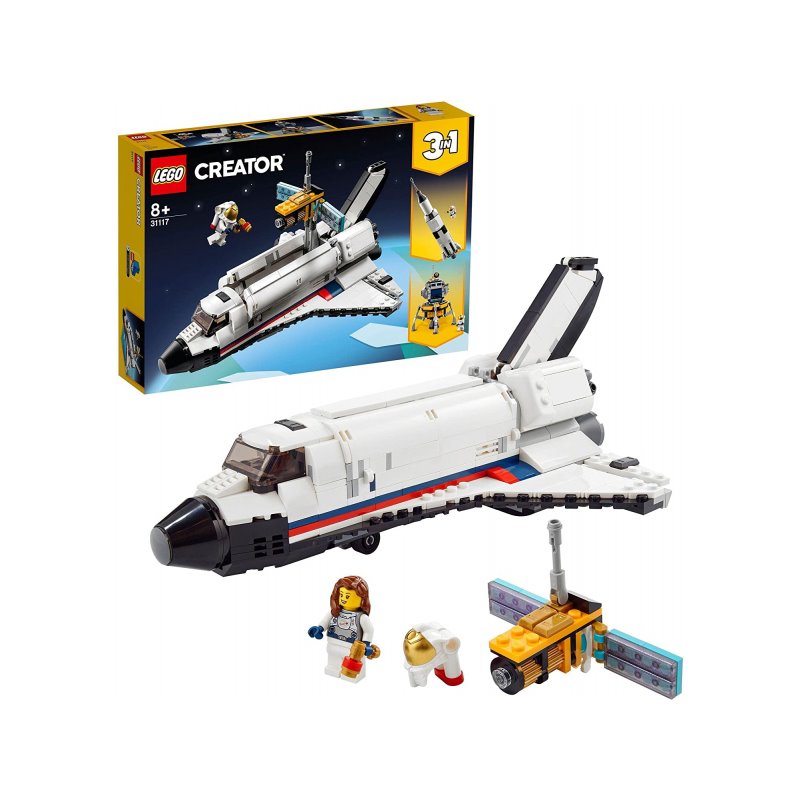 LEGO Creator - Space Shuttle Adventure 3in1 (31117) от buy2say.com!  Препоръчани продукти | Онлайн магазин за електроника
