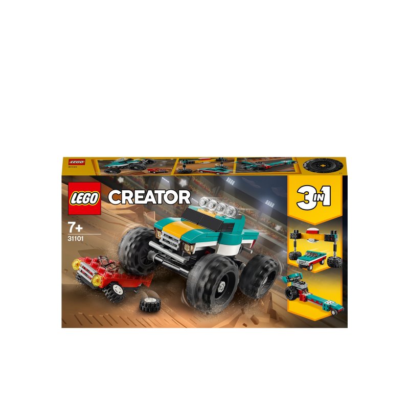 LEGO Creator - Monster Truck 3in1 (31101) från buy2say.com! Anbefalede produkter | Elektronik online butik