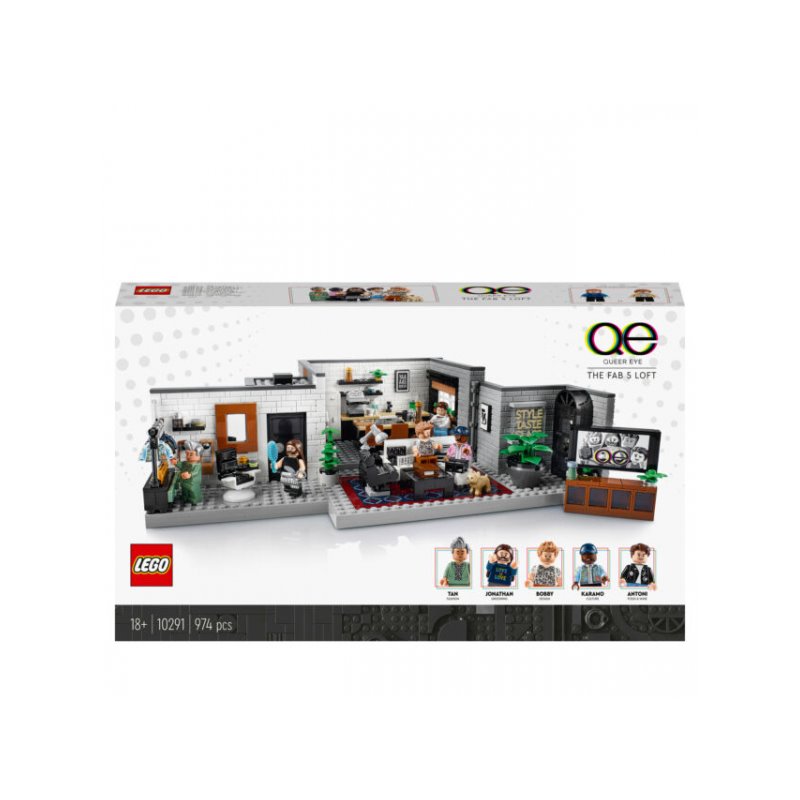 LEGO Creator - Queer Eye - The Fab 5 Loft (10291) from buy2say.com! Buy and say your opinion! Recommend the product! LEGO Creator - Queer Eye - The Fab 5 Loft (10291) from buy2say.com! Buy and say your opinion! Recommend the product!
