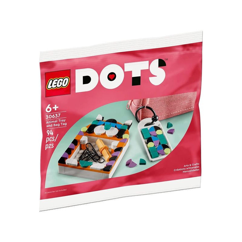 LEGO Dots Animal Storage Tray & Bag Trailer 30637 fra buy2say.com! Anbefalede produkter | Elektronik online butik