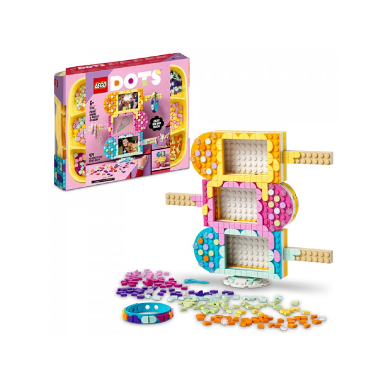 LEGO Dots - Picture Frames & Bracelet Ice Cream (41956) alkaen buy2say.com! Suositeltavat tuotteet | Elektroniikan verkkokauppa