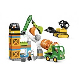 LEGO Duplo - Baustelle mit Baufahrzeugen (10990) from buy2say.com! Buy and say your opinion! Recommend the product!