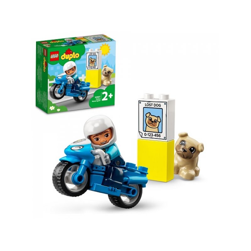 LEGO duplo - Police Motorcycle (10967) от buy2say.com! Препоръчани продукти | Онлайн магазин за електроника LEGO duplo - Police Motorcycle (10967) от buy2say.com! Препоръчани продукти | Онлайн магазин за електроника
