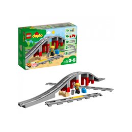 LEGO duplo - Train Bridge and Tracks, 26pcs (10872) от buy2say.com!  Препоръчани продукти | Онлайн магазин за електроника