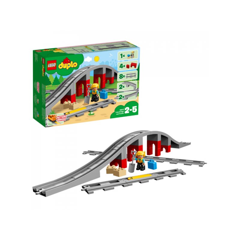 LEGO duplo - Train Bridge and Tracks, 26pcs (10872) from buy2say.com! Buy and say your opinion! Recommend the product! LEGO duplo - Train Bridge and Tracks, 26pcs (10872) from buy2say.com! Buy and say your opinion! Recommend the product!