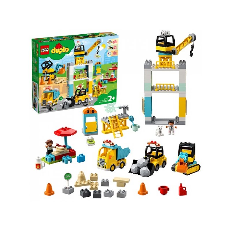 LEGO duplo - Tower Crane & Construction (10933) от buy2say.com! Препоръчани продукти | Онлайн магазин за електроника LEGO duplo - Tower Crane & Construction (10933) от buy2say.com! Препоръчани продукти | Онлайн магазин за електроника