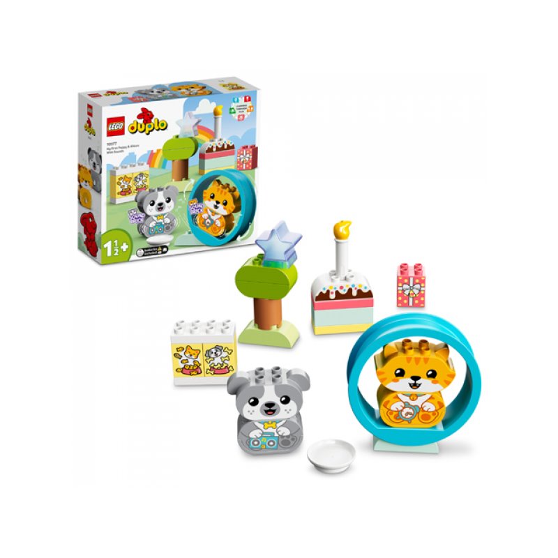 LEGO duplo - My First Puppy & Kitten With Sounds (10977) от buy2say.com! Препоръчани продукти | Онлайн магазин за електроника LEGO duplo - My First Puppy & Kitten With Sounds (10977) от buy2say.com! Препоръчани продукти | Онлайн магазин за електроника