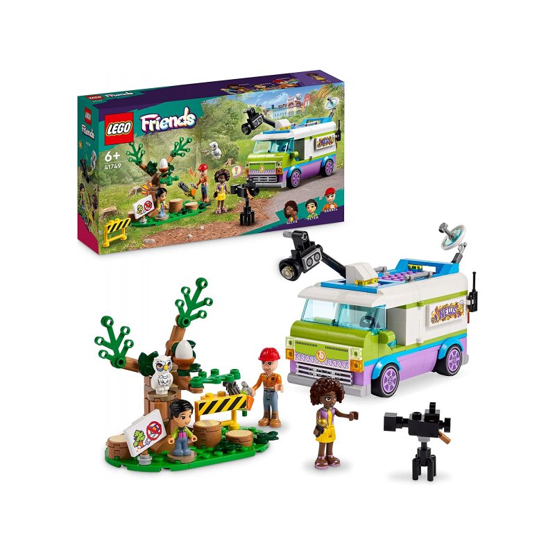 LEGO Friends - Nachrichtenwagen (41749) från buy2say.com! Anbefalede produkter | Elektronik online butik