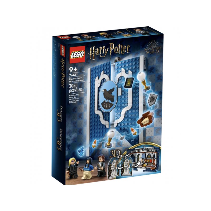 LEGO Harry Potter - Hausbanner Ravenclaw (76411) fra buy2say.com! Anbefalede produkter | Elektronik online butik