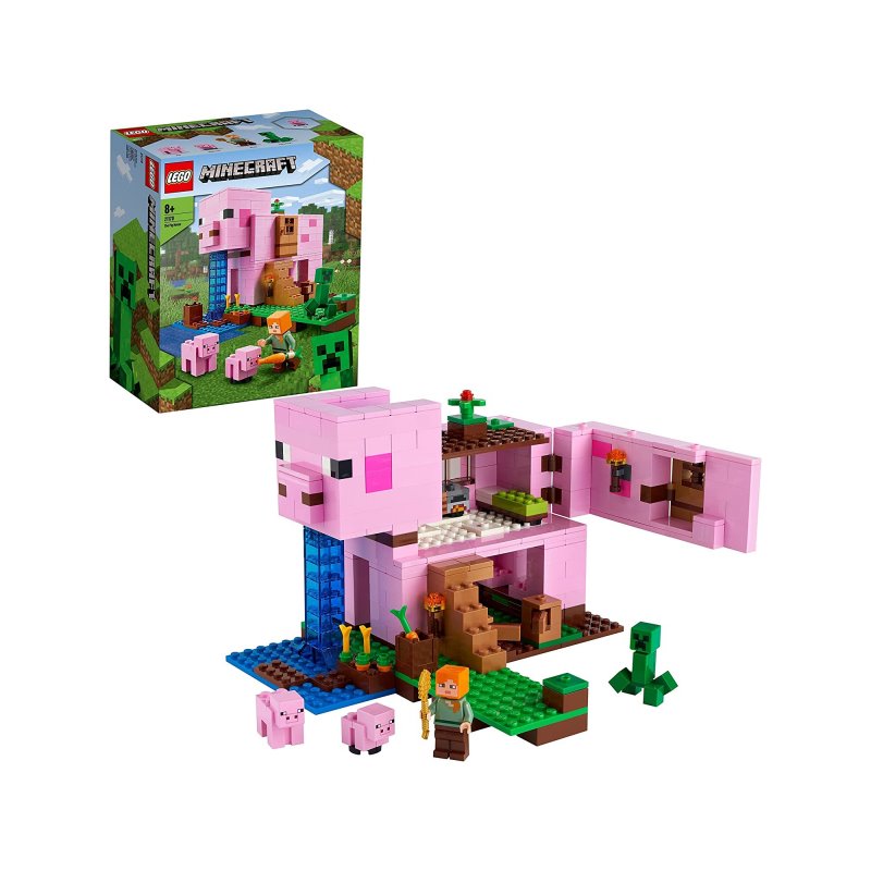 LEGO Minecraft - The Pig House (21170) от buy2say.com! Препоръчани продукти | Онлайн магазин за електроника LEGO Minecraft - The Pig House (21170) от buy2say.com! Препоръчани продукти | Онлайн магазин за електроника