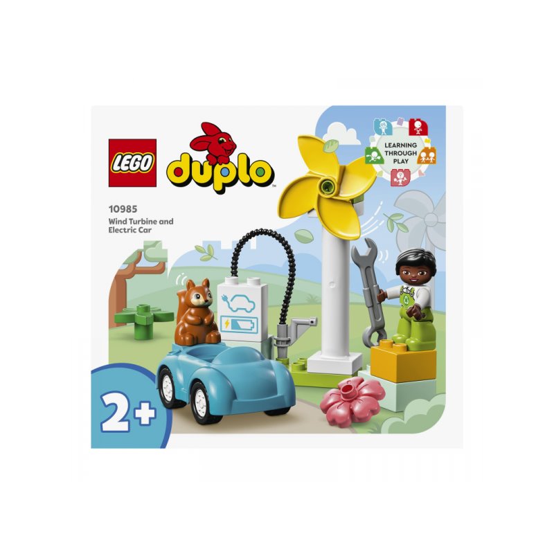 LEGO Duplo Windrad und Elektroauto 10985 от buy2say.com!  Препоръчани продукти | Онлайн магазин за електроника