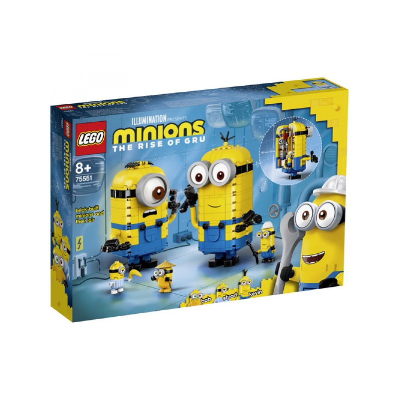 LEGO Minions - Brick-built minions and their lair (75551) fra buy2say.com! Anbefalede produkter | Elektronik online butik