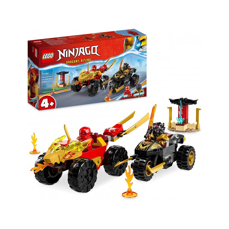 LEGO NINJAGO - Chase Set with Kais Speedster and Ras\' Motorcycle (71789) fra buy2say.com! Anbefalede produkter | Elektronik onl