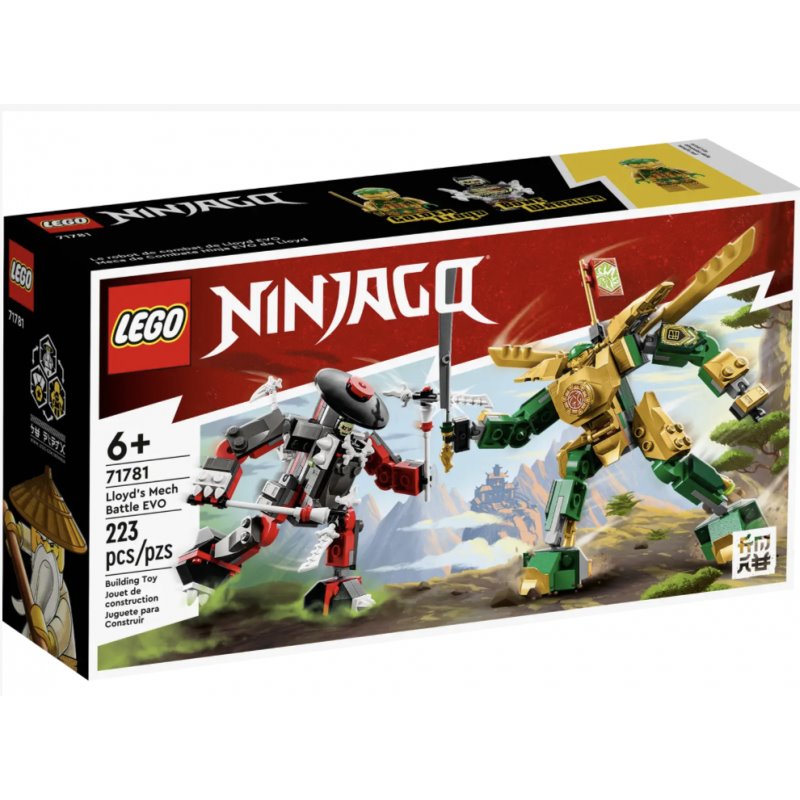 LEGO Ninjago - Lloyd´s Mech Battle EVO (71781) alkaen buy2say.com! Suositeltavat tuotteet | Elektroniikan verkkokauppa
