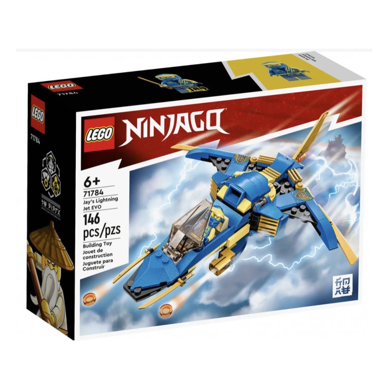 LEGO Ninjago - Jay´s Lightning Jet EVO (71784) alkaen buy2say.com! Suositeltavat tuotteet | Elektroniikan verkkokauppa