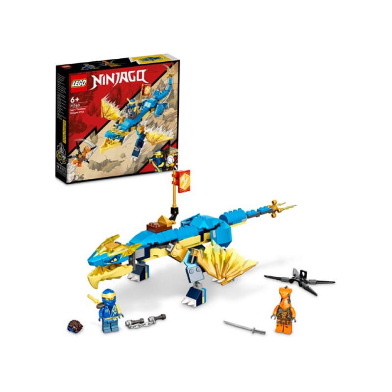 LEGO Ninjago - Jay\'s Thunder Dragon EVO (71760) alkaen buy2say.com! Suositeltavat tuotteet | Elektroniikan verkkokauppa