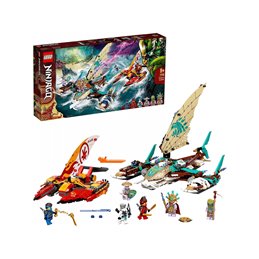LEGO Ninjago - Catamaran Sea Battle (71748) från buy2say.com! Anbefalede produkter | Elektronik online butik