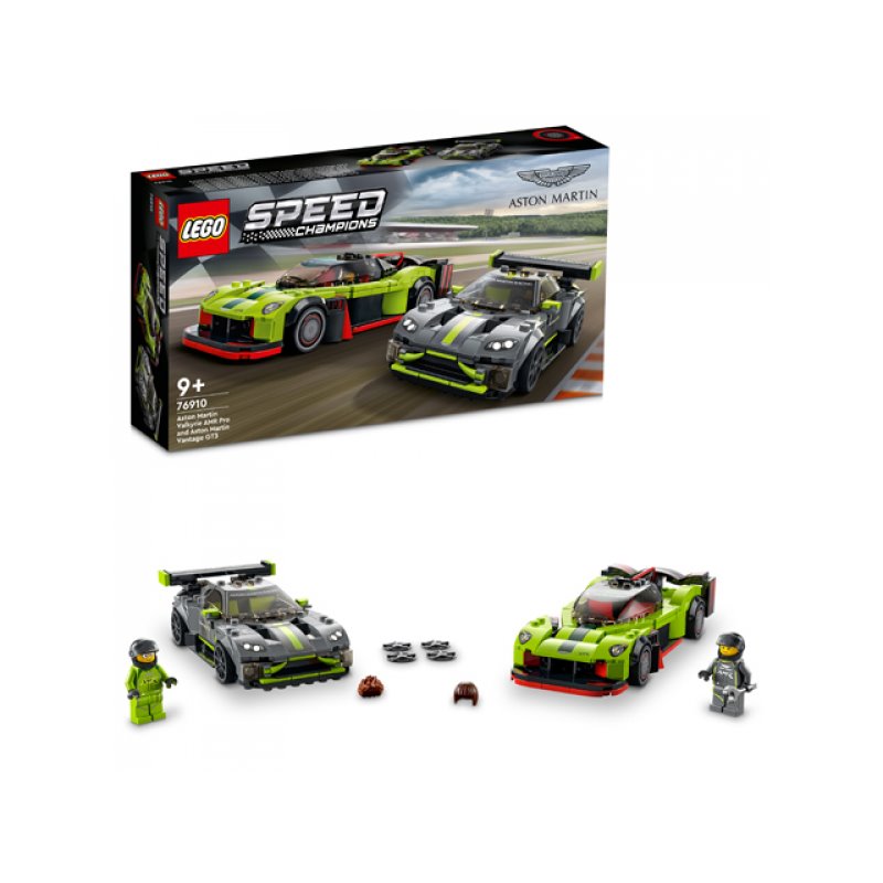 LEGO Speed Champions - Aston Martin Valkyrie AMR Pro & Vantage GT3 (76910) fra buy2say.com! Anbefalede produkter | Elektronik on