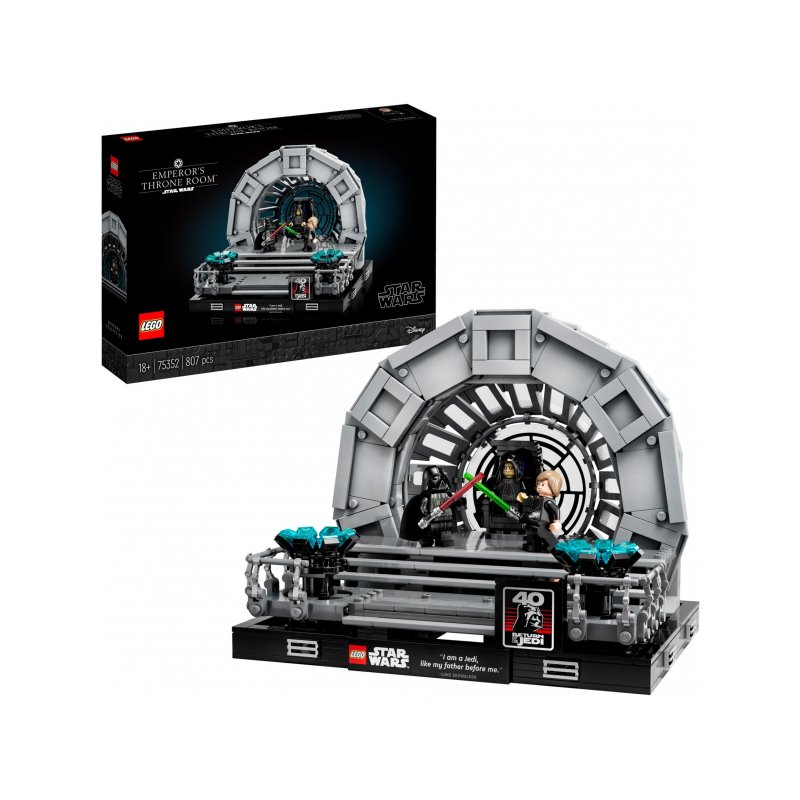 LEGO Star Wars Thronsaal des Imperators 75352 75352 fra buy2say.com! Anbefalede produkter | Elektronik online butik