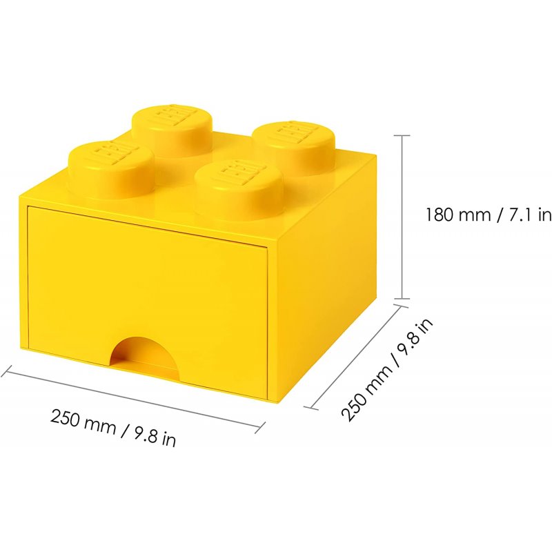 LEGO Storage Brick Drawer 4 YELLOW (40051732) from buy2say.com! Buy and say your opinion! Recommend the product!