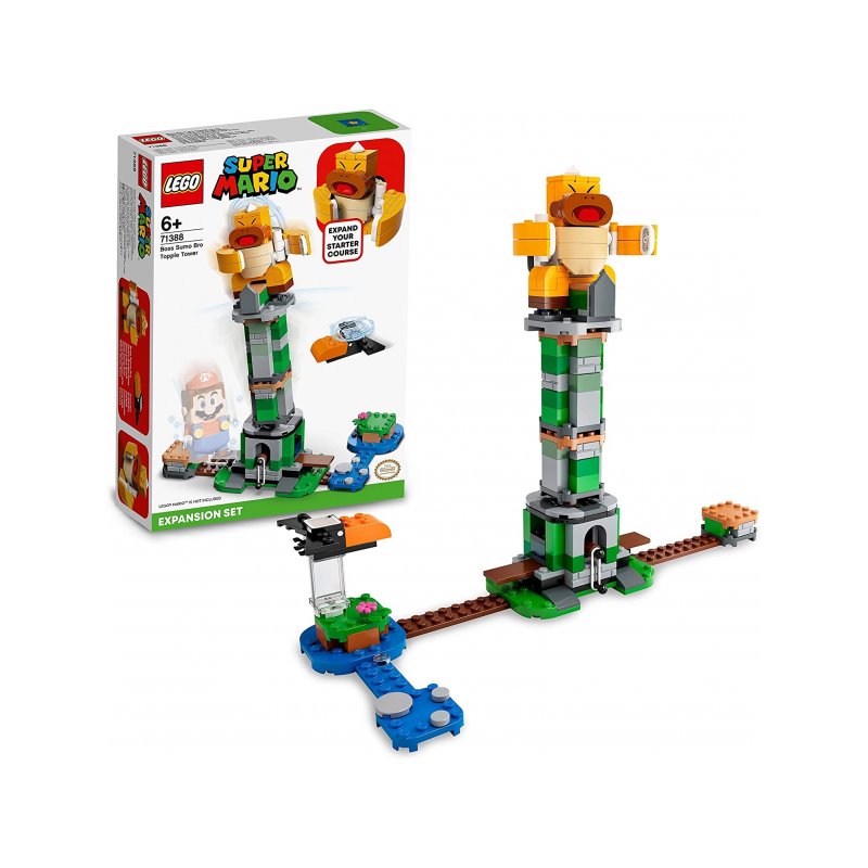 LEGO Super Mario - Boss Sumo Bro Topple Tower Expansion Set (71388) от buy2say.com!  Препоръчани продукти | Онлайн магазин за ел
