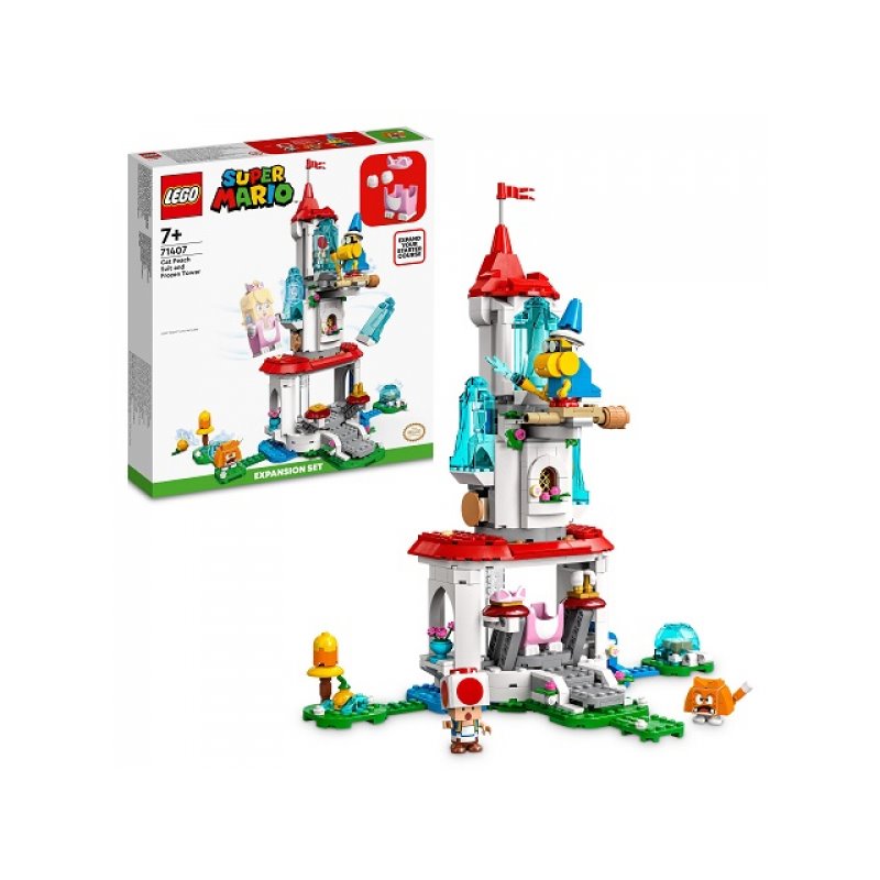 LEGO Super Mario - Cat Peach Suit and Frozen Tower Expansion Set (71407) от buy2say.com!  Препоръчани продукти | Онлайн магазин 
