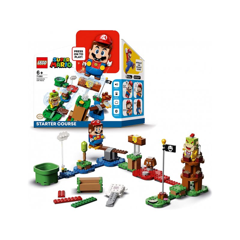 LEGO Super Mario - Adventures with Mario Starter Course (71360) от buy2say.com!  Препоръчани продукти | Онлайн магазин за електр