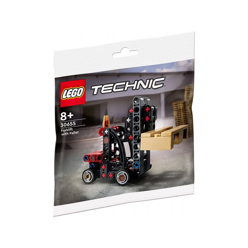 LEGO Technic - Forklift with Pallet (30655) fra buy2say.com! Anbefalede produkter | Elektronik online butik