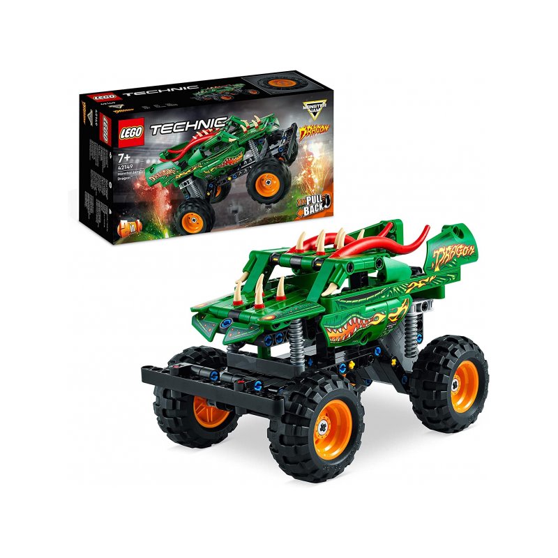 LEGO Technic - Monster Jam Dragon (42149) от buy2say.com! Препоръчани продукти | Онлайн магазин за електроника LEGO Technic - Monster Jam Dragon (42149) от buy2say.com! Препоръчани продукти | Онлайн магазин за електроника