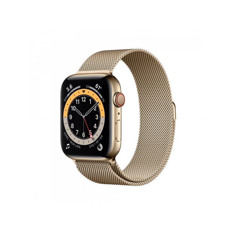 Apple Watch Series 6 GPS + Cellular 44 mm Gold Smartwatch M09G3FD/A Watches | buy2say.com Apple