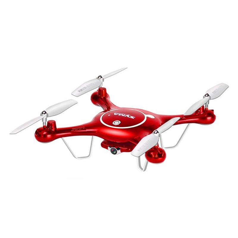 Quad-Copter SYMA X5UW 2.4G 4-Channel with Gyro + 720P Wifi Camera (Red) fra buy2say.com! Anbefalede produkter | Elektronik onlin