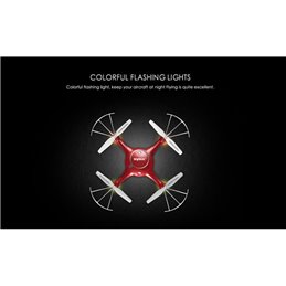 Quad-Copter SYMA X5UW 2.4G 4-Channel with Gyro + 720P Wifi Camera (Red) fra buy2say.com! Anbefalede produkter | Elektronik onlin