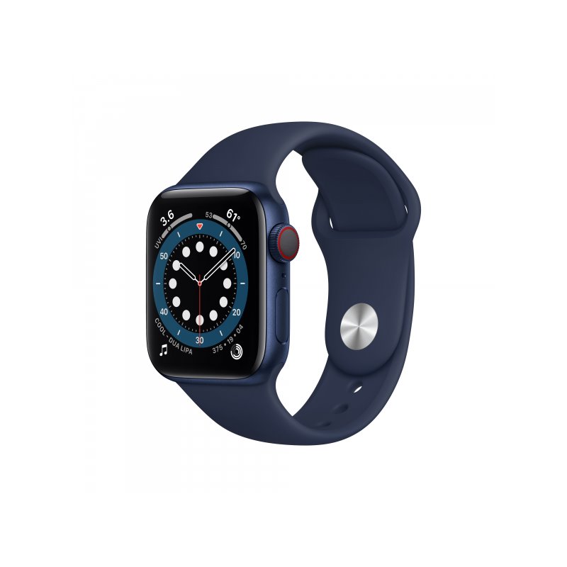 Apple Watch Series 6 Blue Aluminium 4G Deep Navy Sport Band DE M06Q3FD/A Watches | buy2say.com Apple