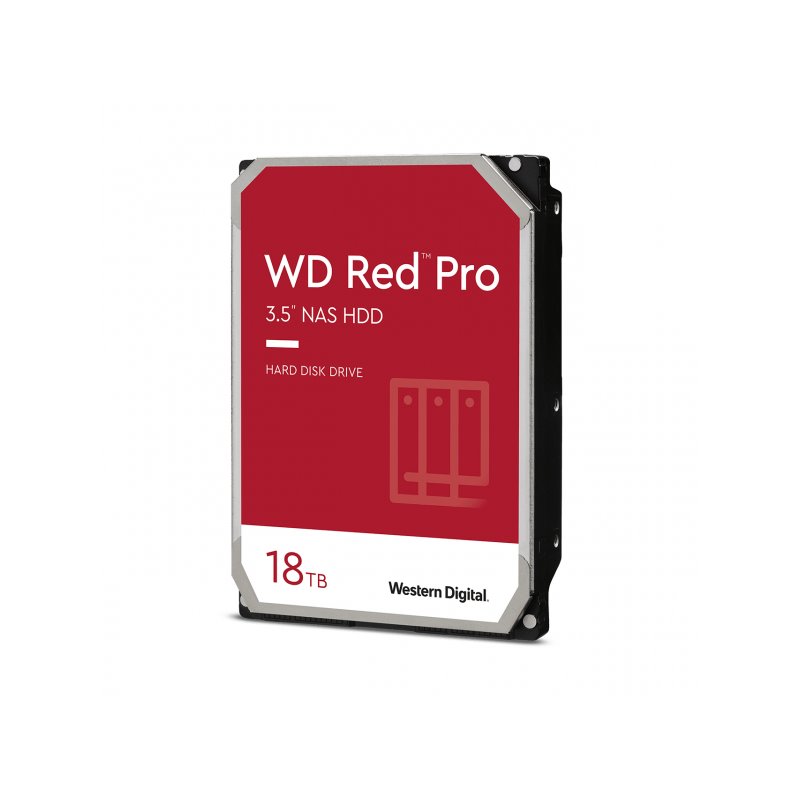 WD Ultrastar Red Pro - 3.5inch - 18000 GB - 7200 RPM WD181KFGX från buy2say.com! Anbefalede produkter | Elektronik online butik
