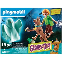 Playmobil SCOOBY-DOO! Scooby and Shaggy with Ghost 70287 от buy2say.com!  Препоръчани продукти | Онлайн магазин за електроника