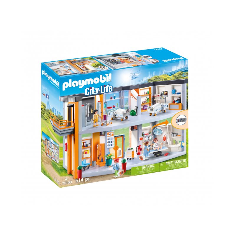 Playmobil City Life - Großes Krankenhaus with Einrichtung (70190) from buy2say.com! Buy and say your opinion! Recommend the prod Playmobil City Life - Großes Krankenhaus with Einrichtung (70190) from buy2say.com! Buy and say your opinion! Recommend the prod